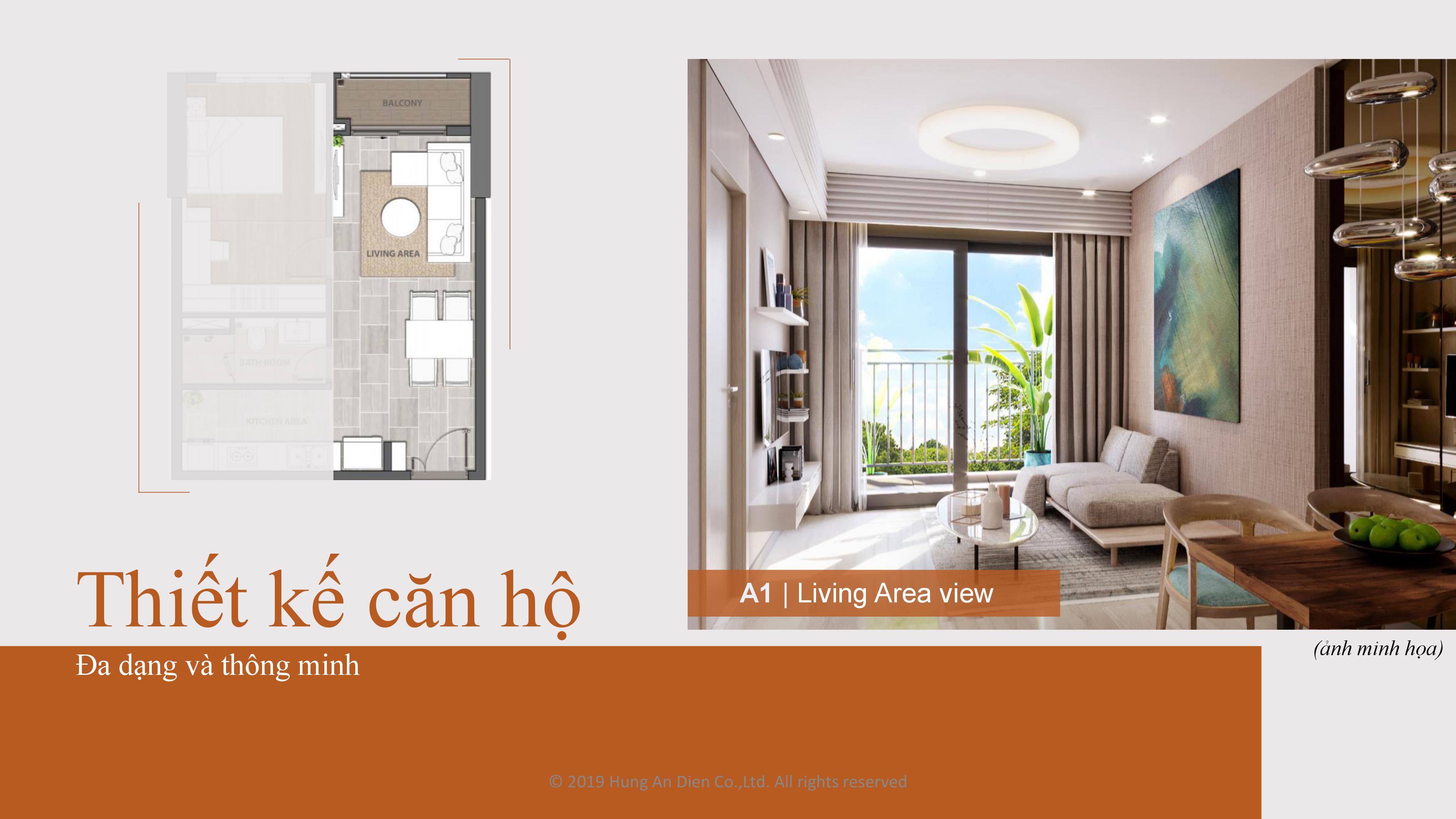 Thiết kế căn hộ Aio City hình 02