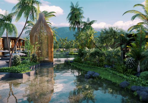 Vẻ đẹp 6 Miles Coast Resort được tô điểm thêm nhờ Vịnh Lăng Cô