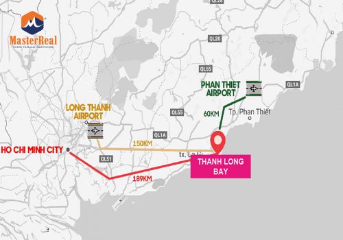 Vị trí Thanh Long Bay Phan Thiết Bình Thuận