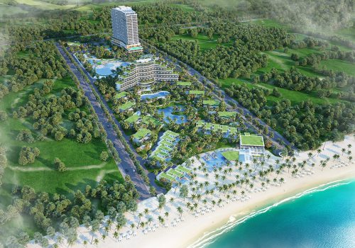 Phối cảnh dự án Riviera Beach Resort & Spa tại Bãi Dài Cam Ranh