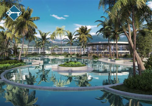 Phối cảnh dự án Six Miles Coast Resort Huế