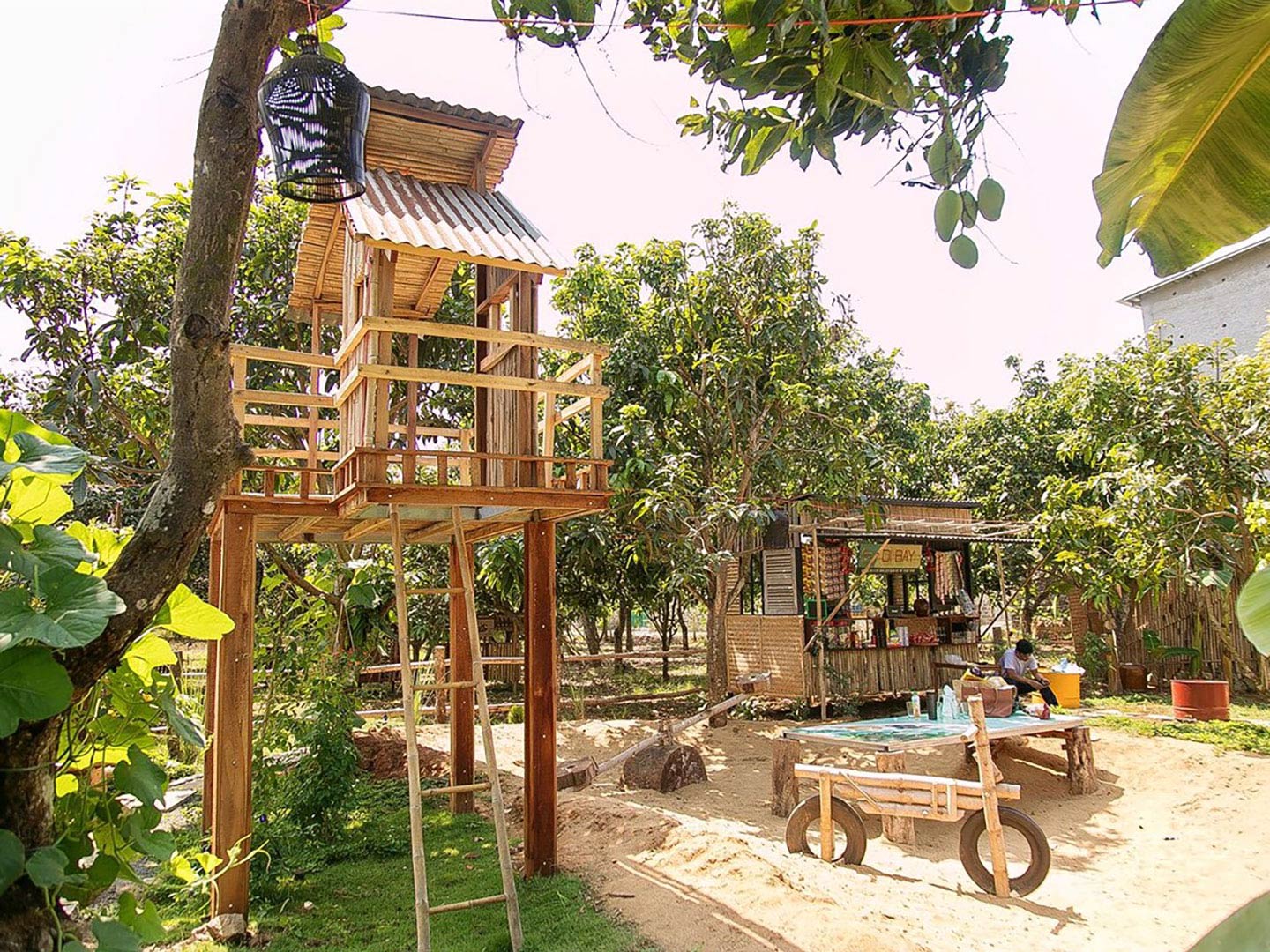 Khu vui chơi trẻ em, an toàn hòa hợp thiên nhiên tại dự án An's Garden