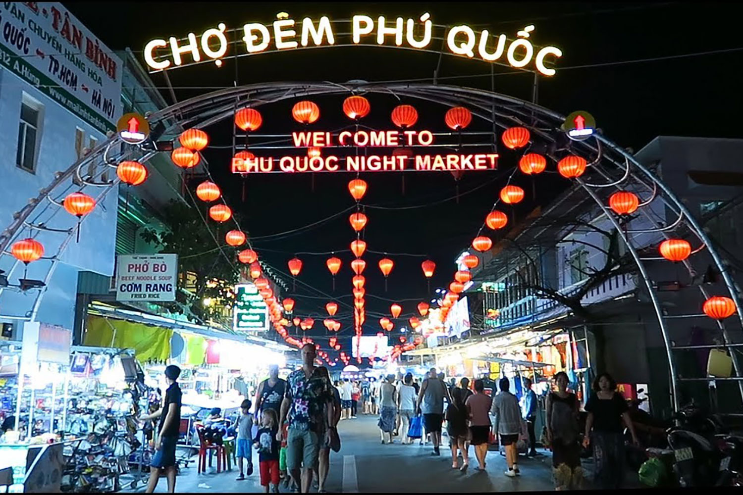 Chợ đêm Phú Quốc - một điểm nhấn tạo ra sự hấp dẫn cho nhiều dự án bất động sản du lịch nghỉ dưỡng tại Đảo ngọc