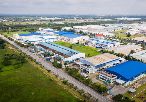 Một góc KCN VSIP - Một trong những KCN quy mô lớn tại Bình Dương
