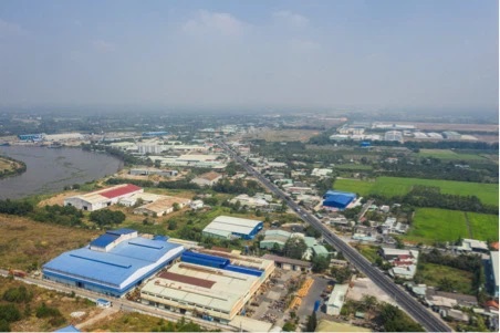 Sự xuất hiện của các cụm công nghiệp tại Long An thúc đẩy giá trị bất động sản trên địa bàn