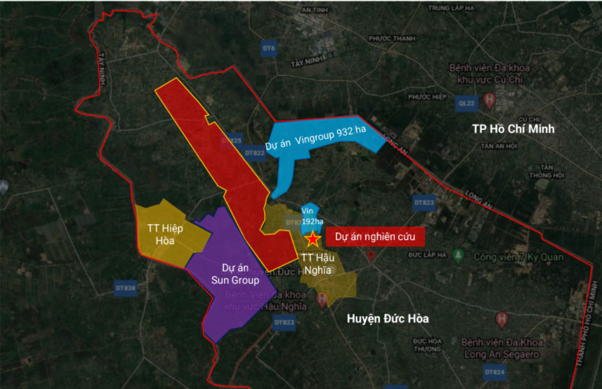 Long An duyệt quy hoạch khu đô thị gần 1.000ha giáp ranh TP.HCM 01