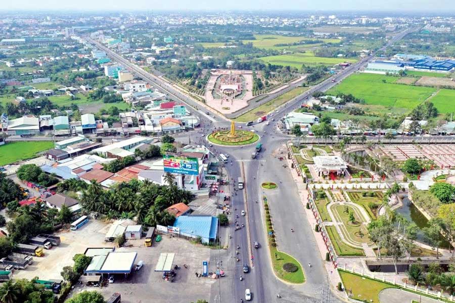Liên tục được đầu tư hạ tầng kết nối với Tp.HCM và các tỉnh Đông Nam Bộ, bất động sản Long An có nhịp tăng mới sau khoảng thời gian im ắng. Ảnh: Minh hoạ
