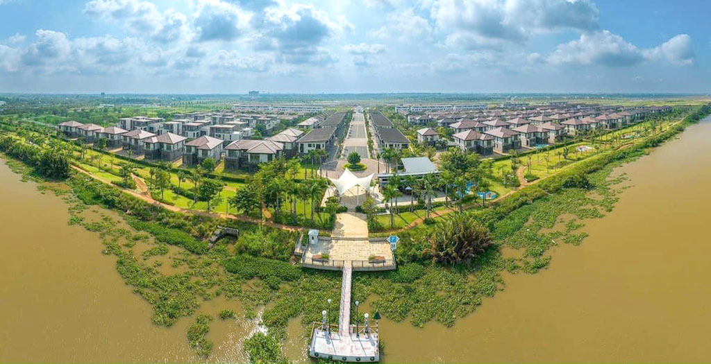 Huyện Bến Lức dự kiến huy động 6.238 tỉ đồng đầu tư các khu dân cư - tái định cư (Ảnh: Kim Phượng)
