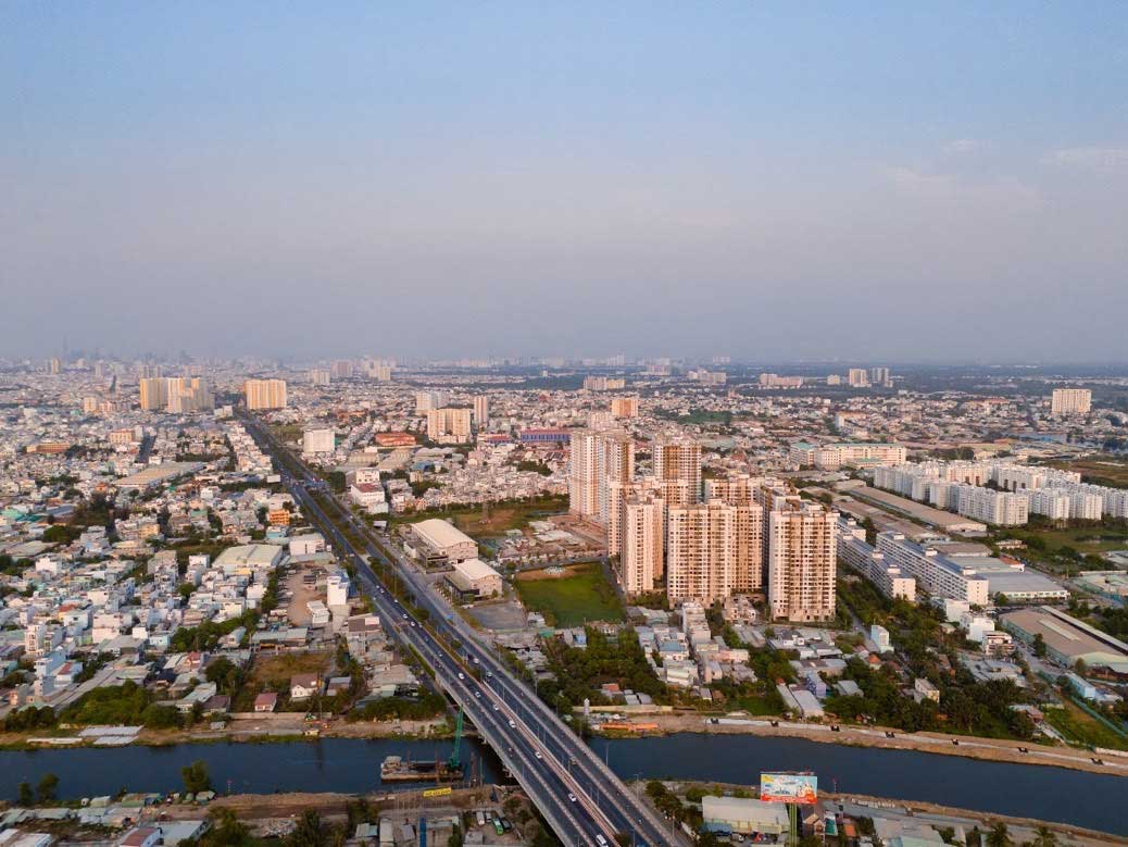  Akari City quy mô 8,5ha tọa lạc trên đại lộ Võ Văn Kiệt. Ảnh: Nam Long