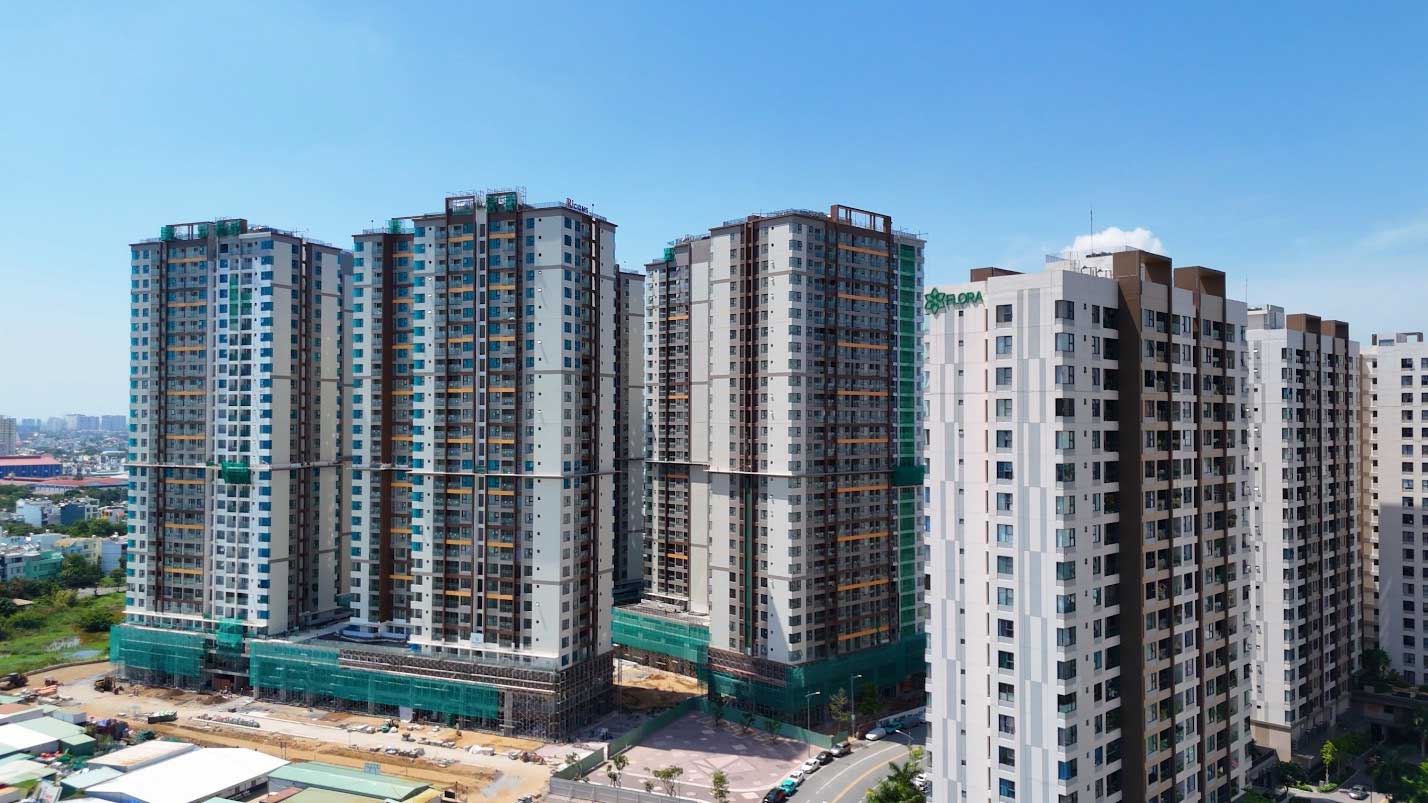 Akari City quy mô 8,5 ha, tọa lạc trên đại lộ Võ Văn Kiệt.