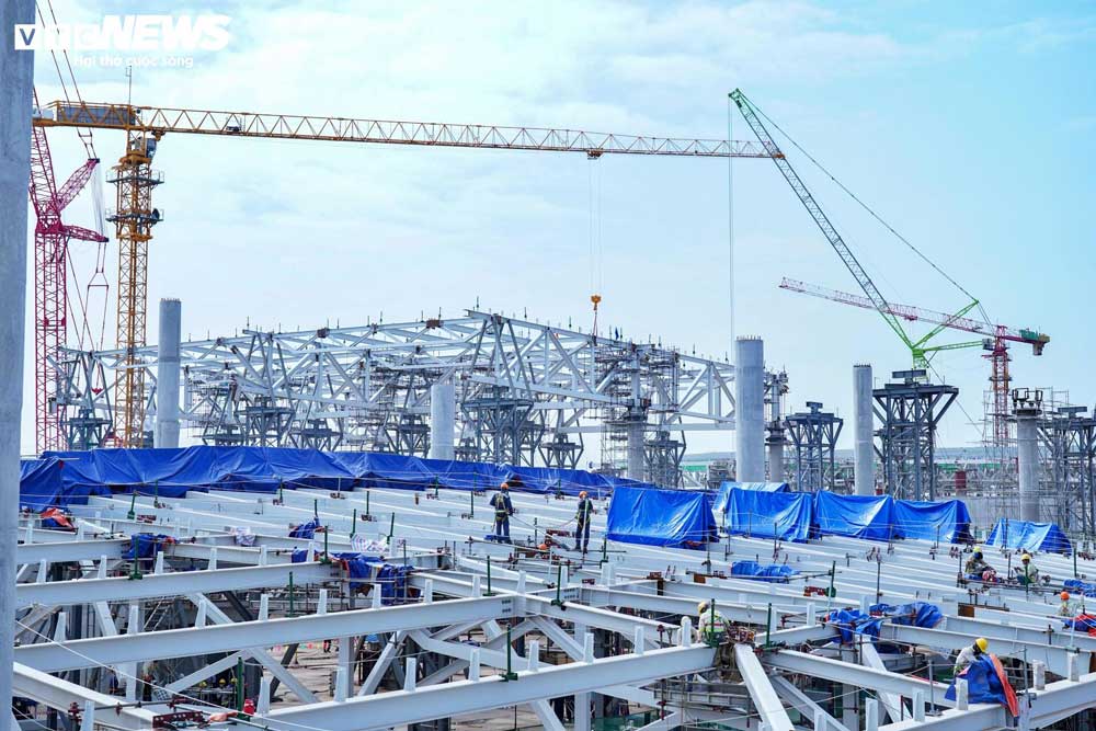 Tăng tốc trên đại công trường sân bay Long Thành những ngày đầu năm 2025