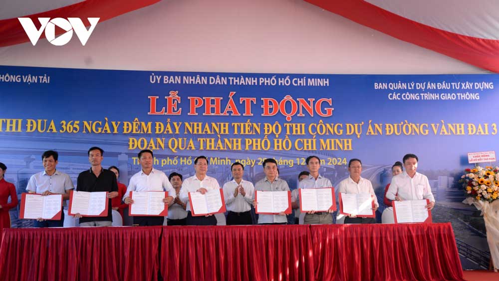 Vành đai 3 TPHCM: Tăng tốc 365 ngày đêm, sớm đồng bộ sân bay Long Thành