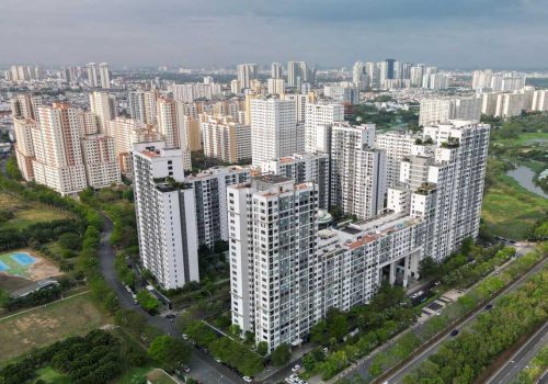 Bất động sản khu đông TP HCM (TP Thủ Đức) với các dự án chung cư tháng 2/2025. Ảnh: Quỳnh Trần